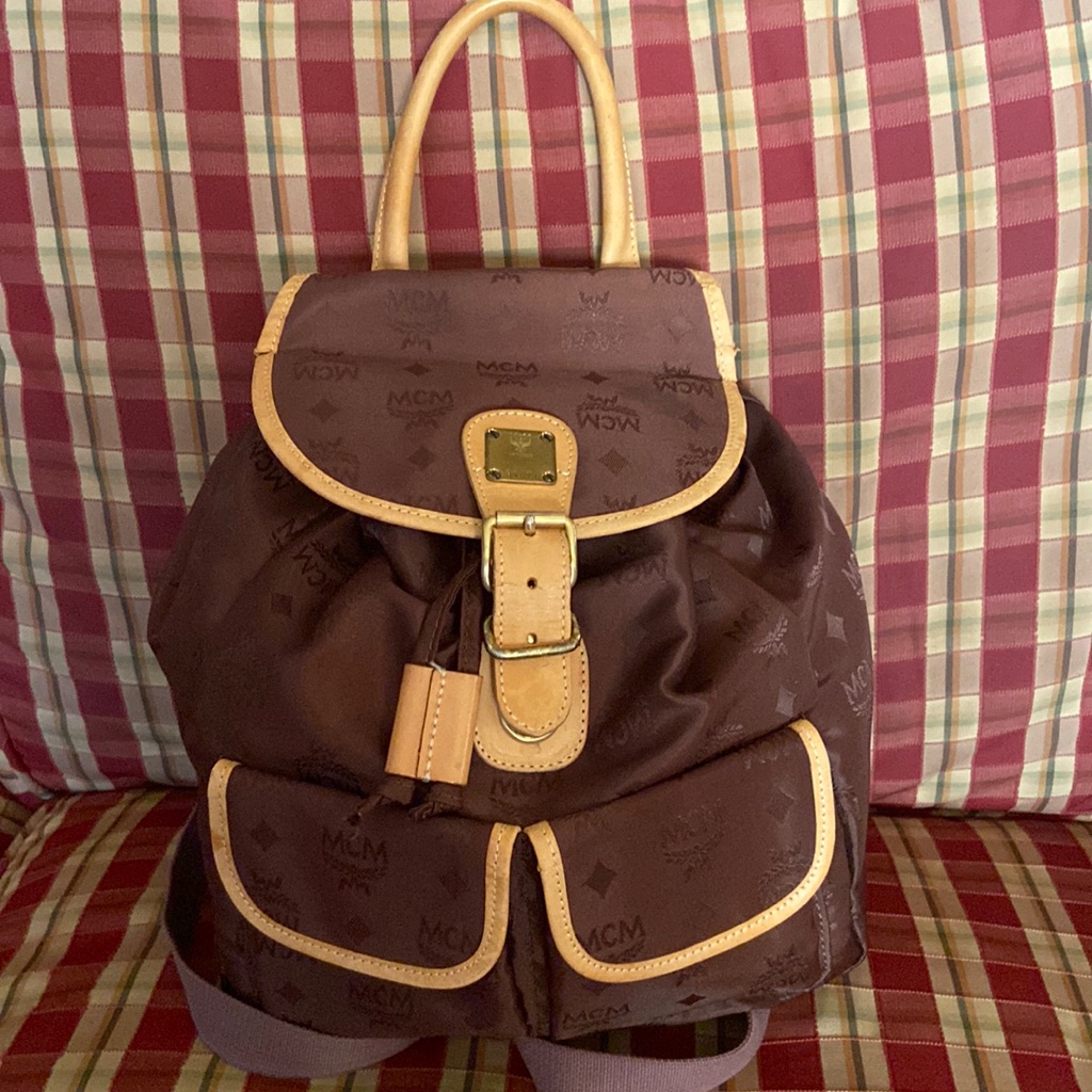 Authentic Mcm Backpack